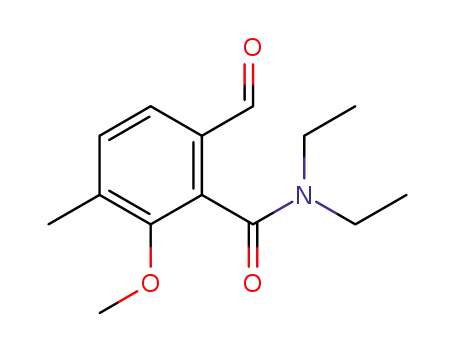 N-(1,1-diethyl)-6-formyl-3-methyl-2-methoxybenzamide