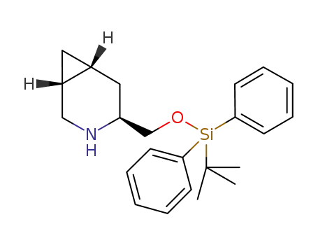(1R,4S,6R)-4-({[(1,1-dimethylethyl)(diphenyl)silyl]oxy}methyl)-3-azabicyclo[4.1.0]heptane