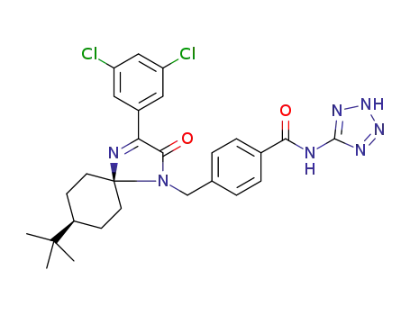 C<sub>27</sub>H<sub>29</sub>Cl<sub>2</sub>N<sub>7</sub>O<sub>2</sub>