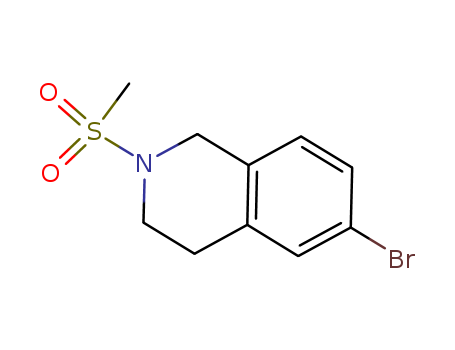 Isoquinoline, 6-bromo-1,2,3,4-tetrahydro-2-(methylsulfonyl)-