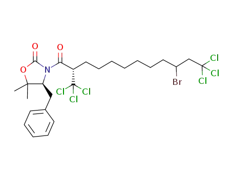 Molecular Structure of 1207362-73-9 (C<sub>25</sub>H<sub>32</sub>BrCl<sub>6</sub>NO<sub>3</sub>)