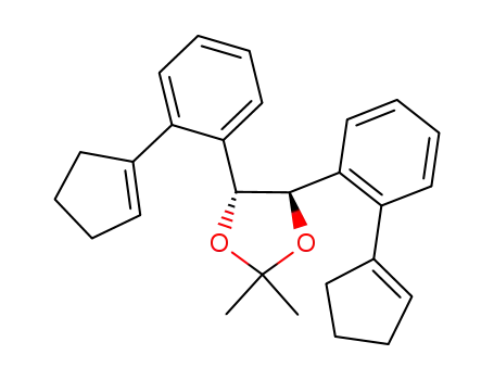 (4R,5R)-4,5-bis(2-cyclopentenylphenyl)-2,2-dimethyl-1,3-dioxolane