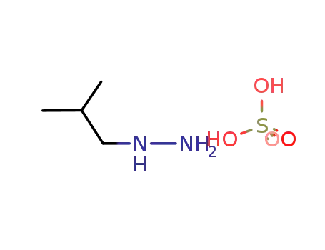 Molecular Structure of 70082-30-3 (ISOBUTYL HYDRAZINE SULFATE)