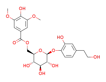 4′-O-[6″-O-(4?-hydroxy-3?,5?-dimethoxybenzoyl)-β-D-glucopyranosyl]-3′-hydroxyphenethylalcohol