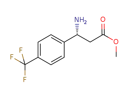 METHYL (3R)-3-AMINO-3-[4-(TRIFLUOROMETHYL)PHENYL]PROPANOATE