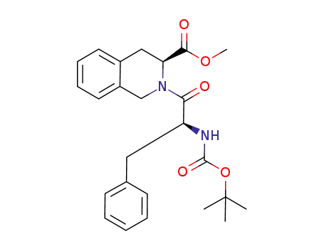 (3S)-N-(Boc-L-phenylalaninyl)-1,2,3,4-tetrahydroisoquinoline-3-carboxylic acid methyl ester