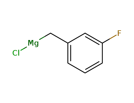 Molecular Structure of 64168-34-9 (3-FLUOROBENZYLMAGNESIUM CHLORIDE)