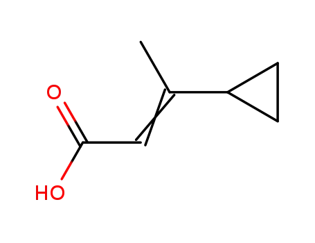 (Z)-3-사이클로프로필부트-2-엔산