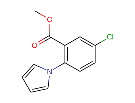 Benzoic acid, 5-chloro-2-(1H-pyrrol-1-yl)-, methyl ester