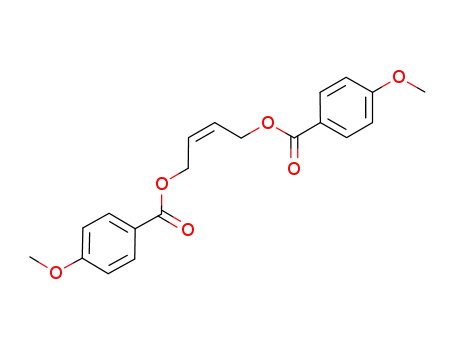 Molecular Structure of 422268-02-8 ((Z)-but-2-ene-1,4-diyl bis-(4-methoxybenzoate))
