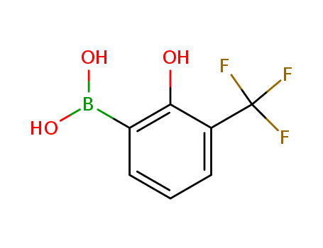 2-Hydroxy-3-(trifluoromethyl)phenylboronic acid