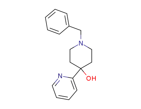 4-Piperidinol, 1-(phenylmethyl)-4-(2-pyridinyl)-