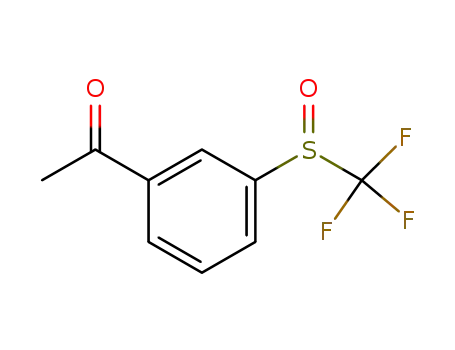 1-(3-trifluoromethanesulfinyl-phenyl)-ethanone