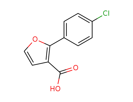 2-(4-chlorophenyl)furan-3-carboxylic acid