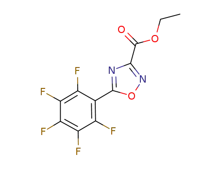 3-(ethoxycarbonyl)-5-(pentafluorophenyl)-1,2,4-oxadiazole