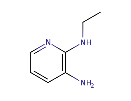 Molecular Structure of 32282-06-7 (N-Ethyl-2,3-Pyridinediamine)