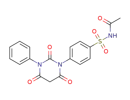 C<sub>18</sub>H<sub>15</sub>N<sub>3</sub>O<sub>6</sub>S