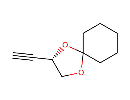 1,4-Dioxaspiro[4.5]decane, 2-ethynyl-, (S)-