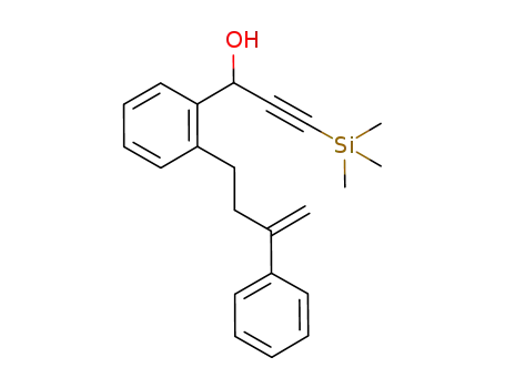 1-(2-(3-phenylbut-3-enyl)phenyl)-3-(trimethylsilyl)prop-2-yn-1-ol