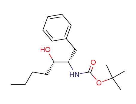 tert-butyl (2S,3S)-3-hydroxy-1-phenylheptan-2-ylcarbamate