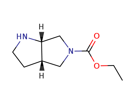 Pyrrolo[3,4-b]pyrrole-5(1H)-carboxylicacid, hexahydro-, ethyl ester, (3aR,6aR)-rel-