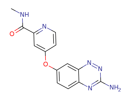 4-((3-Aminobenzo[e][1,2,4]triazin-7-yl)oxy)-N-methylpicolinamide