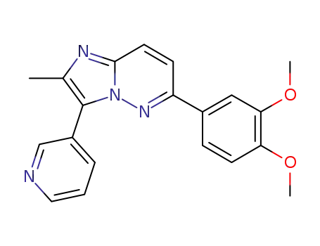 6-(3,4-dimethoxy-phenyl)-2-methyl-3-pyridin-3-yl-imidazo[1,2-b]pyridazine