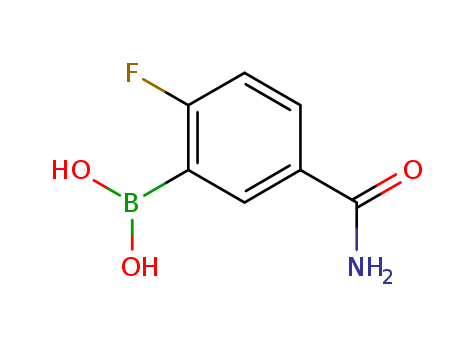 5-Carbamoyl-2-fluorobenzeneboronic acid 95%