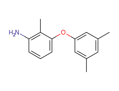 Molecular Structure of 1198117-43-9 (3-(3,5-dimethylphenoxy)-2-methylphenylamine)