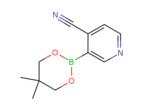 3-(5,5-dimethyl-1,3,2-dioxaborinan-2-yl)pyridine-4-carbonitrile