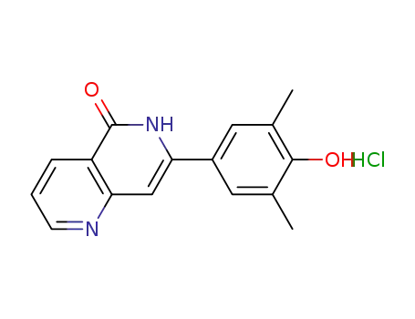 7-(4-hydroxy-3,5-dimethylphenyl)-1,6-naphthyridin-5(6H)-one hydrochloride