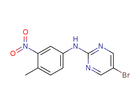(5-Bromo-pyrimidin-2-yl)-(4-methyl-3-nitro-phenyl)-amine