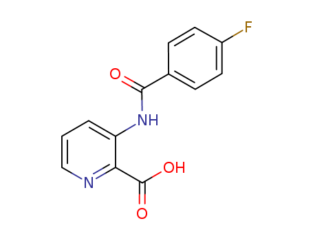 2-PYRIDINECARBOXYLIC ACID 3-[(4-FLUOROBENZOYL)AMINO]-