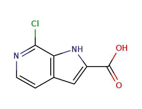 7-chloro-1H-pyrrolo[2,3-c]pyridine-2-carboxylic acid