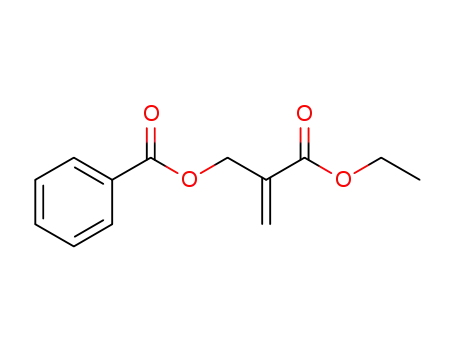 Molecular Structure of 137550-57-3 (ethyl 2-(benzoyloxymethyl)acrylate)