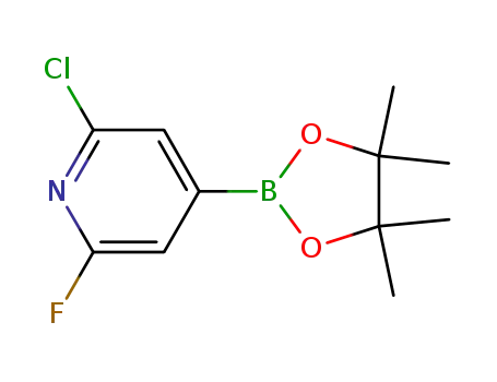 2-클로로-6-플루오로피리딘-4-보론산, 피나콜 에스테르