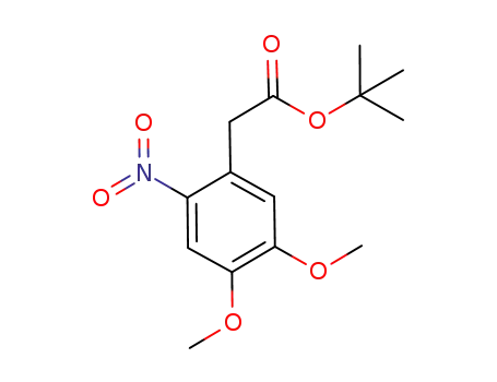 tert butyl (4,5-dimethoxy-2-nitrophenyl)acetate