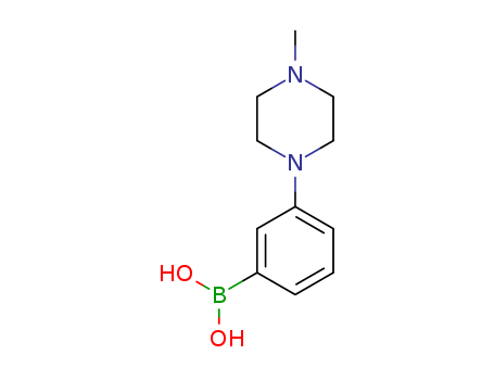 Boronic acid,B-[3-(4-methyl-1-piperazinyl)phenyl]-