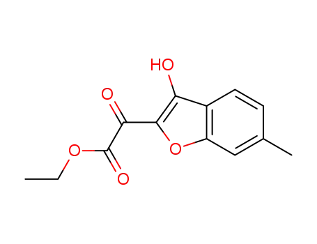 ethyl 2-(3-hydroxy-6-methylbenzofuran-2-yl)-2-oxoacetate