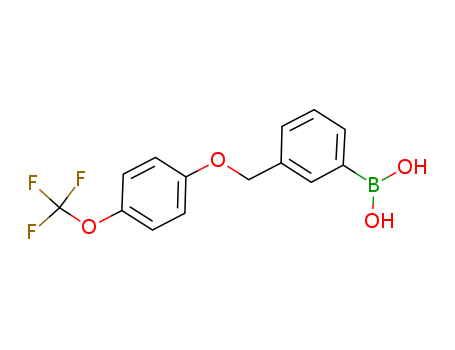 3-((4'-(Trifluoromethoxy)phenoxy)methyl)phenylboronic acid