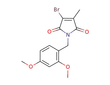 1-{[2,4-bis(methyloxy)phenyl]methyl}-3-bromo-4-methyl-1H-pyrrole-2,5-dione