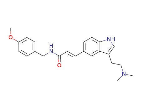 3-[3-[2-Dimethylaminoethyl]-1H-indol-5-yl]-N-[4-