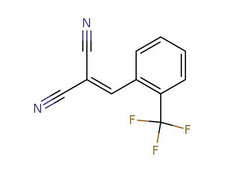 Molecular Structure of 36937-89-0 (2-TRIFLUOROMETHYL-BENZALMALONONITRILE)