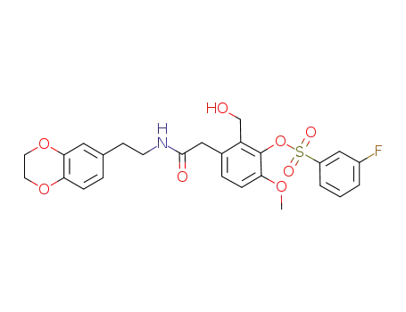 C<sub>26</sub>H<sub>26</sub>FNO<sub>8</sub>S
