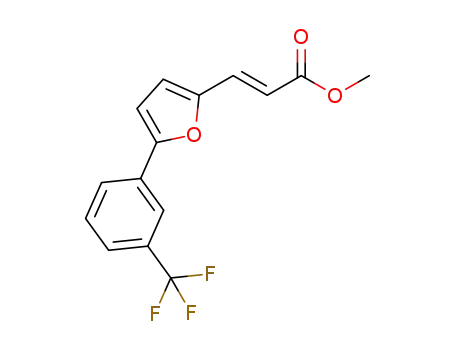 (E)-methyl 3-(5-(3-(trifluoromethyl)phenyl)furan-2-yl)acrylate