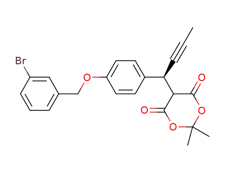 C<sub>23</sub>H<sub>21</sub>BrO<sub>5</sub>