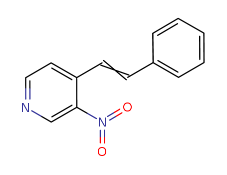 3-nitro-4-(2-phenylethenyl)pyridine cas  92961-16-5