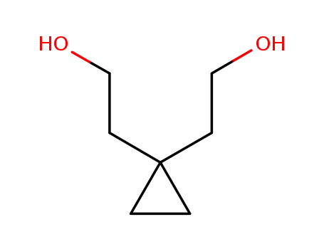 Molecular Structure of 80438-88-6 (1,1-Cyclopropanediethanol)