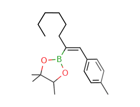 (E)-2-(1-(p-tolyl)oct-1-en-2-yl)-4,4,5,5-tetramethyl-1,3,2-dioxaborolane