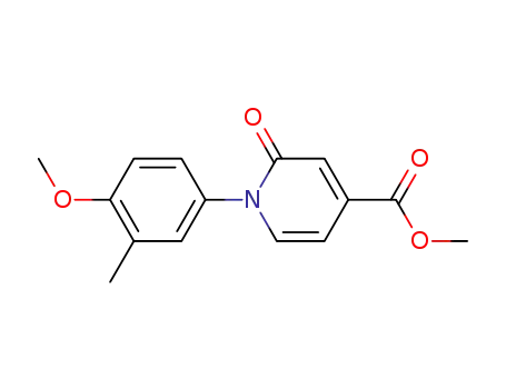methyl 1-(4-methoxy-3-methylphenyl)-2-oxo-1,2-dihydropyridine-4-carboxylate